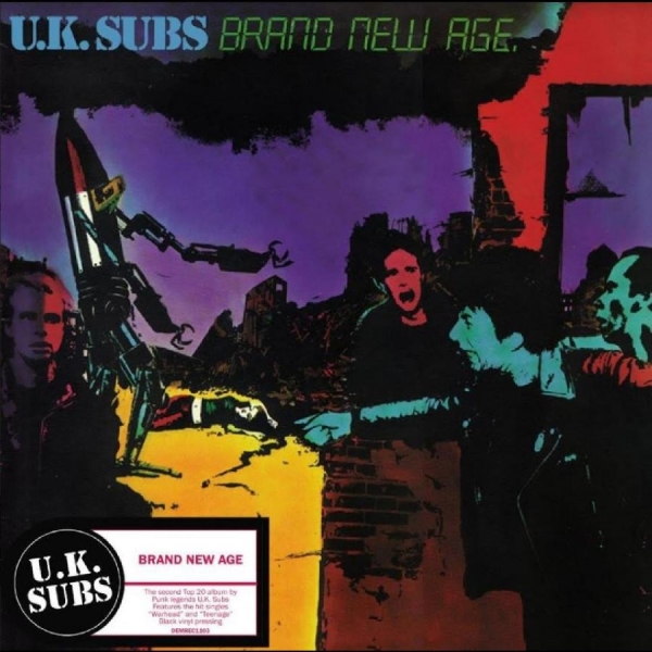 Uk Subs - Brand New Age ryhmässä VINYYLI / Myydyimmät @ Bengans Skivbutik AB (5688644)