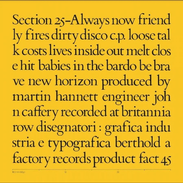 Section 25 - Always Now ryhmässä CD / Myydyimmät @ Bengans Skivbutik AB (5688677)