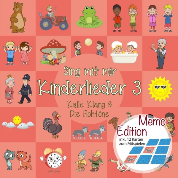 Sing Kinderlieder - Sing Mit Mir Kinderlieder 3 - Memo ryhmässä CD / Pop-Rock @ Bengans Skivbutik AB (5688703)