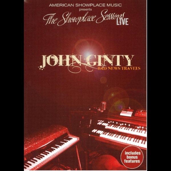 John Ginty - Bad News Travels Live ryhmässä CD / Myydyimmät @ Bengans Skivbutik AB (5688806)