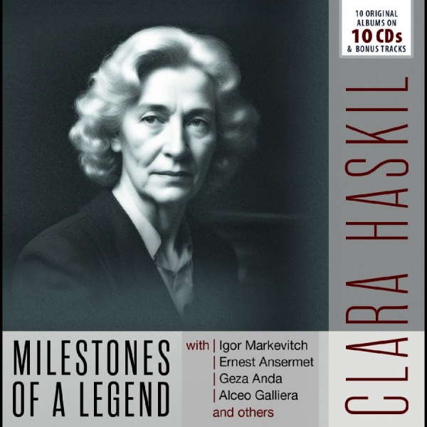 Haskil Clara - Clara Haskil - 10 Original Albums ryhmässä CD / Pop-Rock @ Bengans Skivbutik AB (5688904)