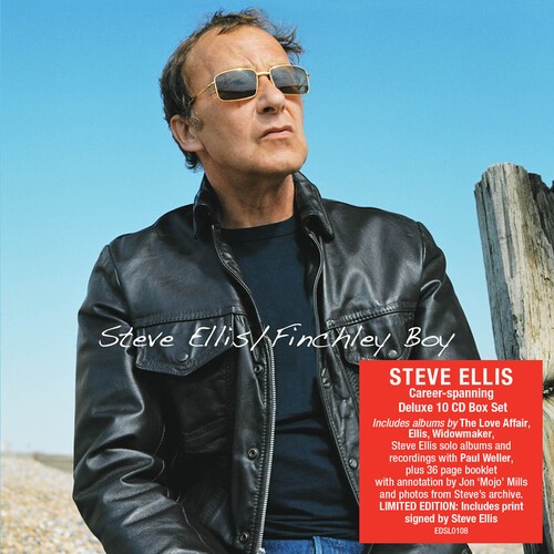 Steve Ellis - Finchley Boy (Signed Box Set) ryhmässä CD / Pop-Rock @ Bengans Skivbutik AB (5689192)