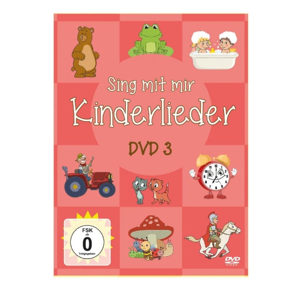 Sing Kinderlieder - Sing Mit Mir Kinderlieder 3 ryhmässä Musiikki-DVD & Bluray @ Bengans Skivbutik AB (5689302)