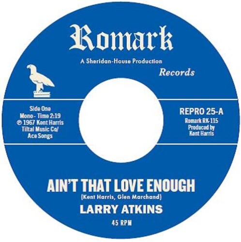 Larry Atkins - Ain't That Love Enough / Lighten Up ryhmässä VINYYLI / Pop-Rock @ Bengans Skivbutik AB (5689532)