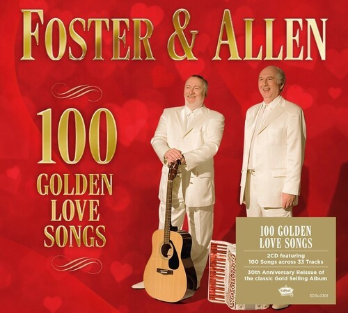 Foster & Allen - 100 Golden Love Songs ryhmässä CD / Pop-Rock @ Bengans Skivbutik AB (5689589)