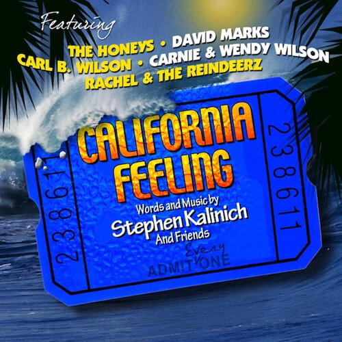 Stephen Kalinich & Friends - California Feeling ryhmässä CD / Pop-Rock @ Bengans Skivbutik AB (5689709)