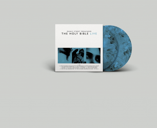 Manic Street Preachers - Holy Bible Live (Blue Marble 2Lp) ryhmässä VINYYLI / Kommande / Pop-Rock @ Bengans Skivbutik AB (5689877)