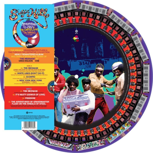 Grandmaster Flash & The Furious Five - The Breaks: Grandmaster Flash & The Furious Five Definitive Collection (Zoetrope Vinyl) ryhmässä VINYYLI / Kommande / Hip Hop-Rap @ Bengans Skivbutik AB (5689895)