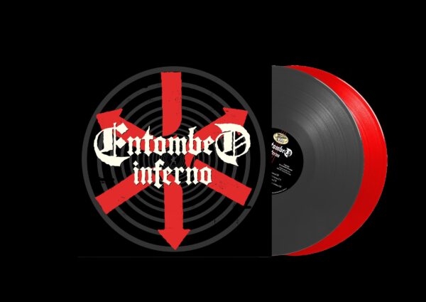 Entombed - Inferno (Remastered) (2Lp Charcoal/Red RSD Black Friday) ryhmässä VINYYLI / Hårdrock @ Bengans Skivbutik AB (5689962)