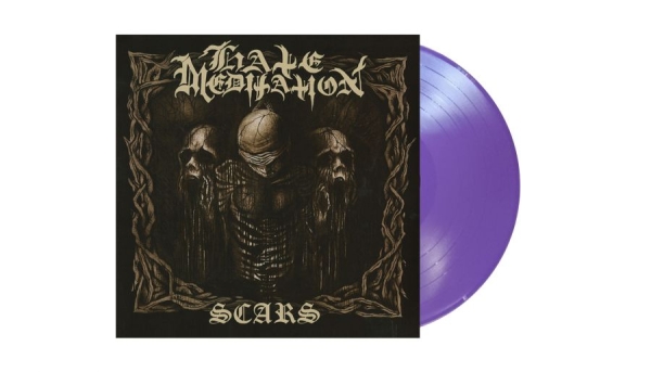Hate Meditation - Scars (Purple Vinyl Lp) ryhmässä VINYYLI / Hårdrock @ Bengans Skivbutik AB (5690008)