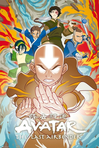 Movie Poster - Avatar Last Airbender - Elements 91,5 X 61 Cm ryhmässä MERCHANDISE / Poster / @ Bengans Skivbutik AB (5690076)