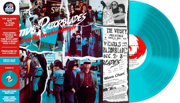 Venus & The Razorblades - Songs From The Sunshine Jungle ryhmässä VINYYLI / Kommande / Pop-Rock @ Bengans Skivbutik AB (5690084)