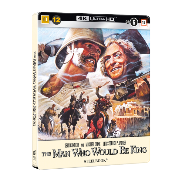 Movie - The Man Who Would Be King (Ltd Steelbook 4K UHD) ryhmässä Elokuva / Film UHD-4K @ Bengans Skivbutik AB (5690097)