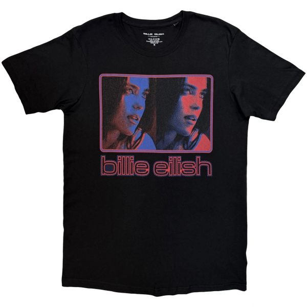 Billie Eilish - Inverted Photo Un Bl T-Shirt ryhmässä MERCHANDISE / T-paita / Nyheter / Pop-Rock @ Bengans Skivbutik AB (5690215r)
