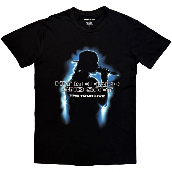 Billie Eilish - Hmhas Tour Live Uni Bl T-Shirt ryhmässä MERCHANDISE / T-paita / Nyheter / Pop-Rock @ Bengans Skivbutik AB (5690217r)