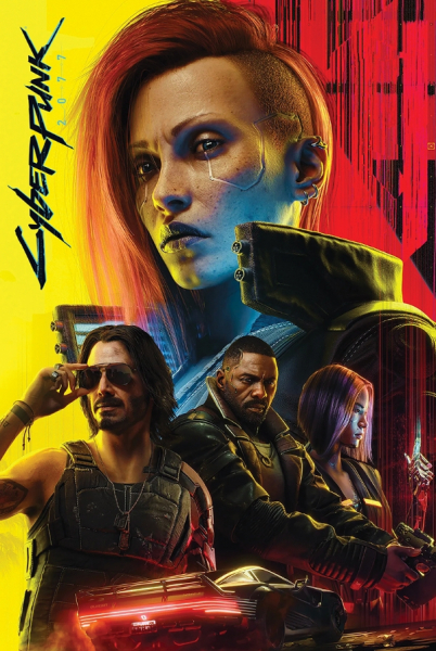 Game Poster - Cyberpunk 2077 91,5 x 61 cm ryhmässä MERCHANDISE / Poster / Game Soundtrack @ Bengans Skivbutik AB (5690295)