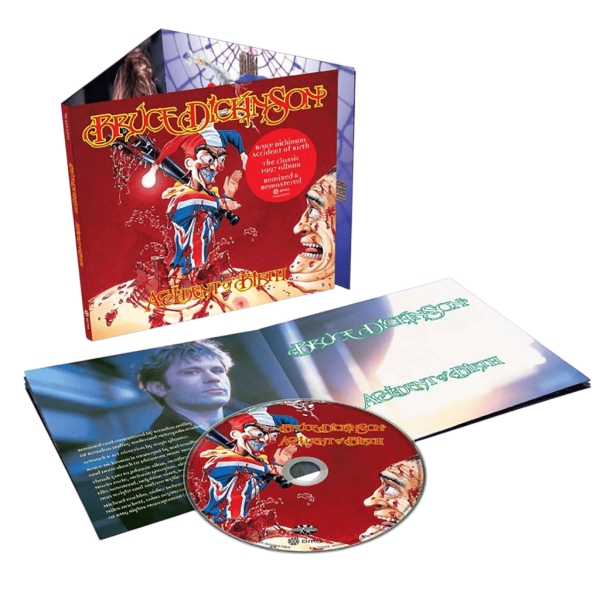 Bruce Dickinson - Accident Of Birth (2026 Remix & Remaster / Digipak 2CD) ryhmässä CD / Pop-Rock @ Bengans Skivbutik AB (5690557)