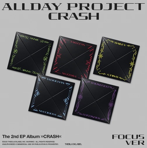 Allday Project - Crash (Focus Ver.) (Random Ver.) ryhmässä CD / Kommande / K-Pop @ Bengans Skivbutik AB (5690633)