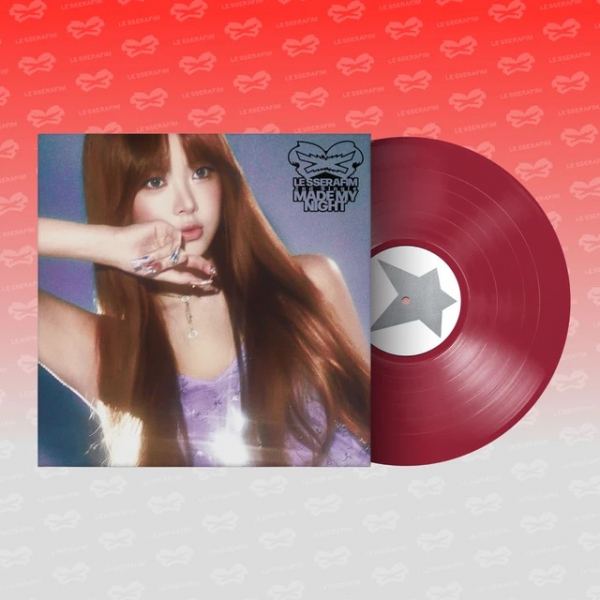 Le Sserafim - Made My Night (Warm Red Ver.) ryhmässä VINYYLI / Kommande / K-Pop @ Bengans Skivbutik AB (5690650)