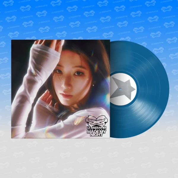 Le Sserafim - Made My Night (Sky Blue Ver.) ryhmässä VINYYLI / Kommande / K-Pop @ Bengans Skivbutik AB (5690651)