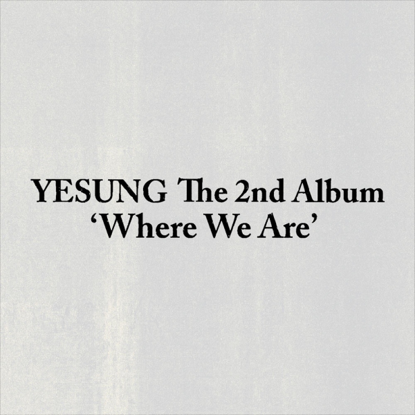 Yesung - Where We Are (Photobook Ver.) (Random Ver.) ryhmässä CD / Kommande / K-Pop @ Bengans Skivbutik AB (5690817)