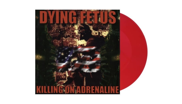 Dying Fetus - Killing On Adrenaline (Red Vinyl Lp ryhmässä VINYYLI / Kommande / Hårdrock @ Bengans Skivbutik AB (5690898)
