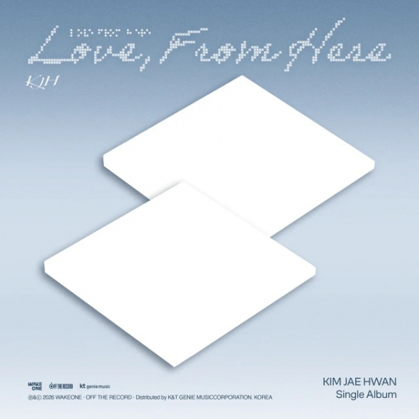 Kim Jae Hwan - Love, From Here (Random Ver.) ryhmässä CD / Kommande / K-Pop @ Bengans Skivbutik AB (5690983)