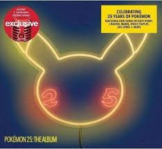 Various Artists - Pokemon 25:The Album ryhmässä CD / Myydyimmät @ Bengans Skivbutik AB (5691000)