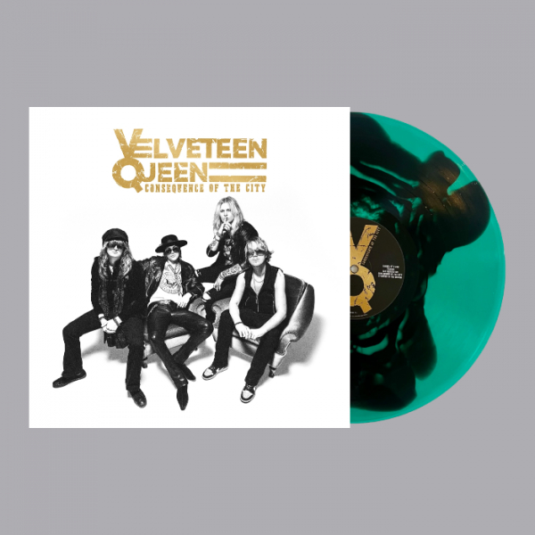Velveteen Queen - Consequence Of The City (Green/Black Marble Vinyl LP) ryhmässä VINYYLI / Nyheter / Hårdrock @ Bengans Skivbutik AB (5691010)