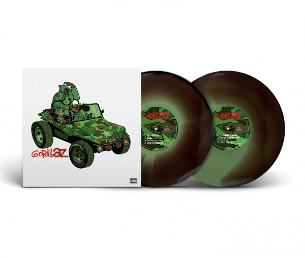 Gorillaz - Gorillaz (Ltd 2Lp Camouflage Green, Brown And Black) ryhmässä VINYYLI / Kommande / Pop-Rock @ Bengans Skivbutik AB (5691023)