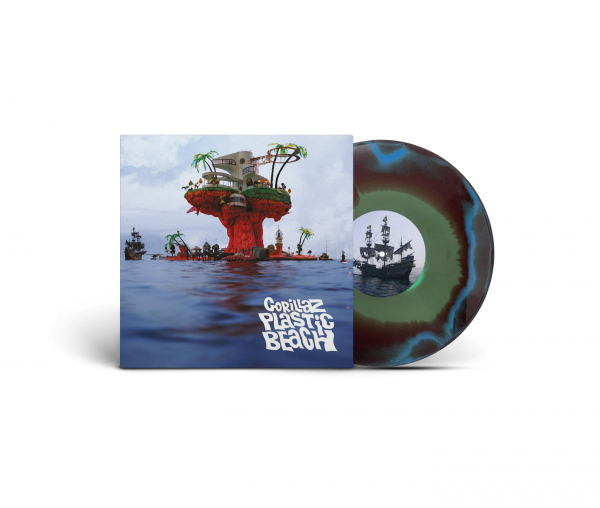 Gorillaz - Plastic Beach (Ltd Blue, Green And Orange, Half-Speed Mastered Vinyl) ryhmässä VINYYLI / Kommande / Pop-Rock @ Bengans Skivbutik AB (5691025)
