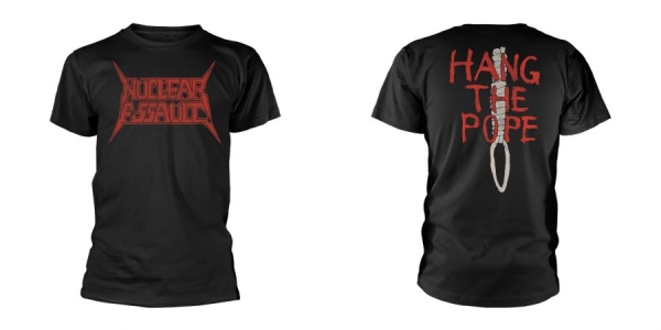 Nuclear Assault - T/S Hang The Pope (Xl) ryhmässä MERCHANDISE / T-paita / Kommande / Hårdrock @ Bengans Skivbutik AB (5691201)