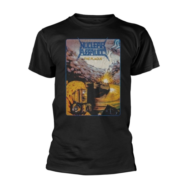 Nuclear Assault - T/S The Plague (L) ryhmässä MERCHANDISE / T-paita / Kommande / Hårdrock @ Bengans Skivbutik AB (5691204)