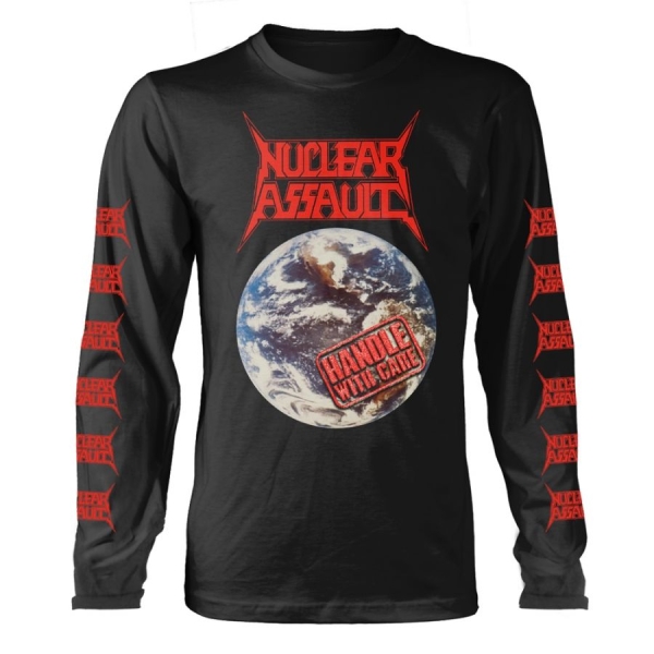 Nuclear Assault - L/S Handle With Care (Xl) ryhmässä MERCHANDISE / T-paita / Kommande / Hårdrock @ Bengans Skivbutik AB (5691220)