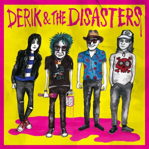 Derik & The Disasters - Derik & The Disasters ryhmässä CD / Kommande / Pop-Rock @ Bengans Skivbutik AB (5691354)