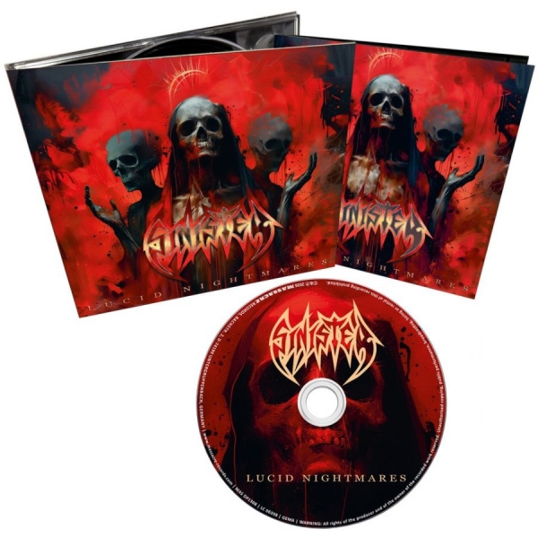 Sinister - Lucid Nightmares (Digipack) ryhmässä CD / Kommande / Hårdrock @ Bengans Skivbutik AB (5691355)