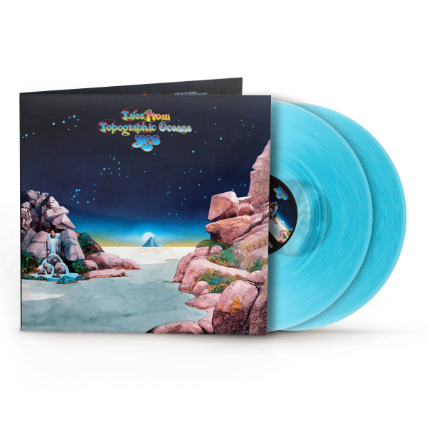 Yes - Tales From Topographic Oceans (Ltd Transparent Curacao Blue NAD 2LP) ryhmässä VINYYLI / Pop-Rock @ Bengans Skivbutik AB (5691420)