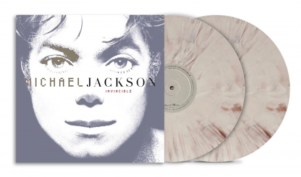 Michael Jackson - Invincible (Ltd NAD Stone Grey Marble 2LP)  ryhmässä VINYYLI / Kommande / Hip Hop-Rap,Pop-Rock @ Bengans Skivbutik AB (5691464)
