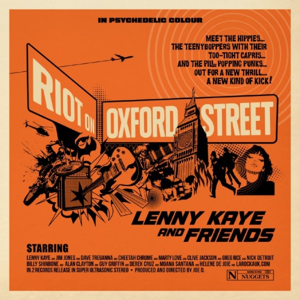 Lenny Kaye & Friends - Riot On Oxford Street ryhmässä VINYYLI / Kommande / Pop-Rock @ Bengans Skivbutik AB (5691528)