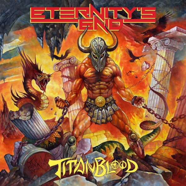 Eternity's End - Titanblood (Digipack) ryhmässä CD / Hårdrock @ Bengans Skivbutik AB (5691761)
