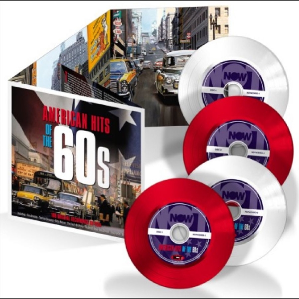 Various Artists - 100 American Hits Of The 60'S ryhmässä CD / Kommande / Pop-Rock @ Bengans Skivbutik AB (5691855)