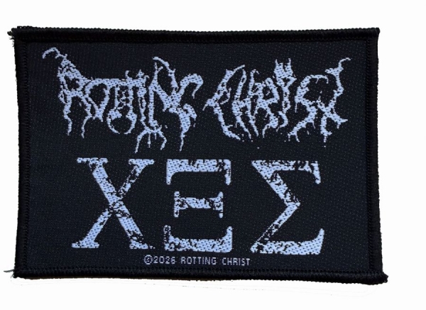 Rotting Christ - Patch 666 (7 Cm X 10,2 Cm) ryhmässä MERCHANDISE / Accessoarer / Kommande / Hårdrock @ Bengans Skivbutik AB (5691960)