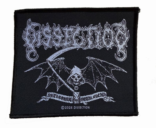 Dissection - Patch Reaper (8,7 Cm X 10,2 Cm) ryhmässä MERCHANDISE / Accessoarer / Kommande / Hårdrock @ Bengans Skivbutik AB (5691963)