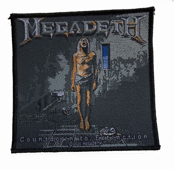 Megadeth - Patch Countdown To Extinction (10,1 ryhmässä MERCHANDISE / Accessoarer / Kommande / Hårdrock @ Bengans Skivbutik AB (5691971)
