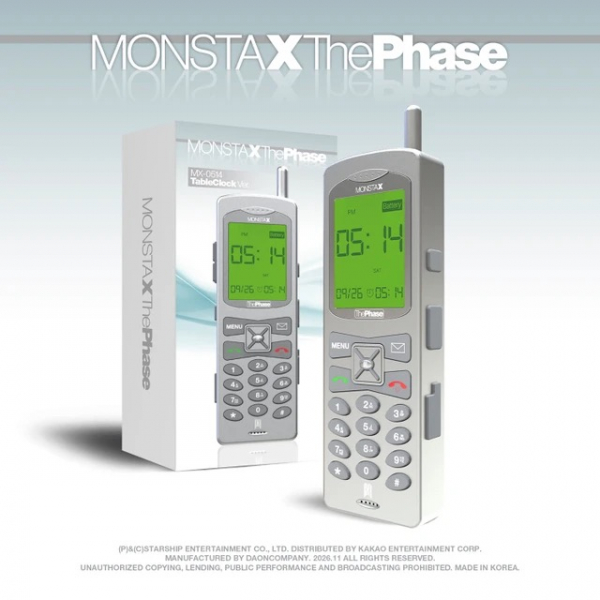 Monsta X - The Phase EP (MX-0514 Table Clock Ver.) ryhmässä CD / Kommande / K-Pop @ Bengans Skivbutik AB (5692007)