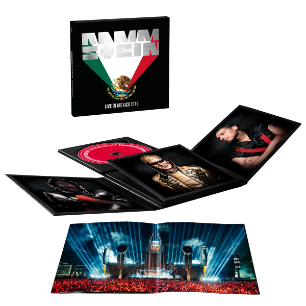 Rammstein - Live In Mexico City (2CD) ryhmässä CD / Kommande / Hårdrock @ Bengans Skivbutik AB (5692008)