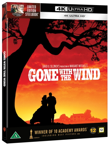 Movie - Gone With The Wind (Ltd Steelbook 3-Disc / 4K Uhd + Blu-Ray) ryhmässä Elokuva / Film UHD-4K /  /  @ Bengans Skivbutik AB (5692025)