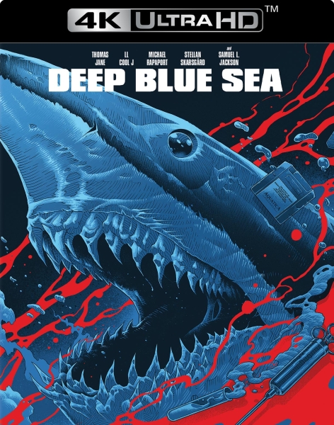 Movie - Deep Blue Sea (4K Uhd) ryhmässä Elokuva / Film UHD-4K /  /  @ Bengans Skivbutik AB (5692027)