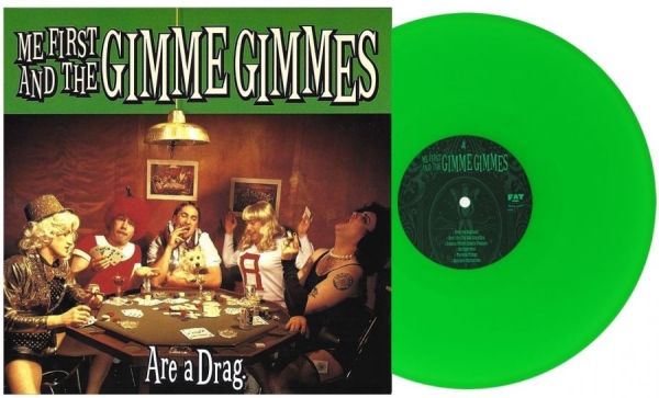 Me First And The Gimme Gimmes - Are A Drag (Neon Green Vinyl Lp) ryhmässä VINYYLI / Kommande / Pop-Rock @ Bengans Skivbutik AB (5692053)