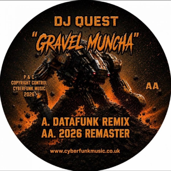 Dj Quest - Gravel Muncha ryhmässä VINYYLI / Kommande / Pop-Rock @ Bengans Skivbutik AB (5692116)
